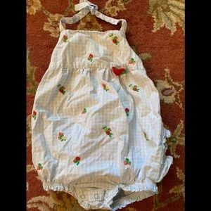 Gymboree ruffle bottom romper